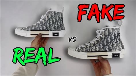 dior high top sneakers real vs fake|dior high top sneakers women's.